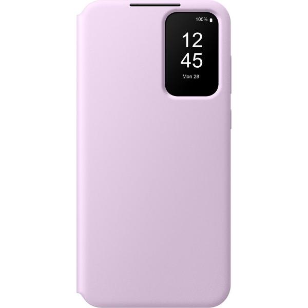 фото Чехол smart view wallet для galaxy a55 lavender (ef-za556cvegru) samsung