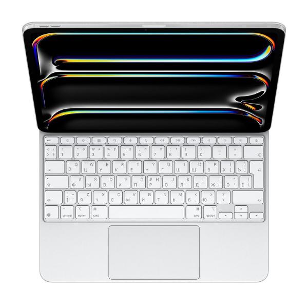 фото Чехол-клавиатура magic keyboard for ipad pro 13 (m4) white (mwr43) apple