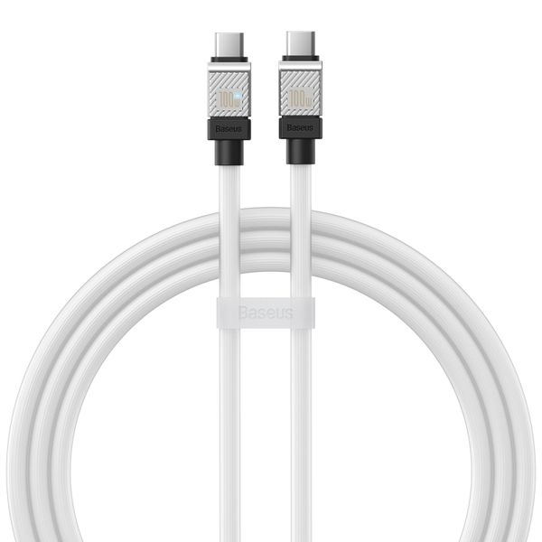фото Кабель coolplay series fast charging cable usb-c/usb-c 100w 2m black baseus