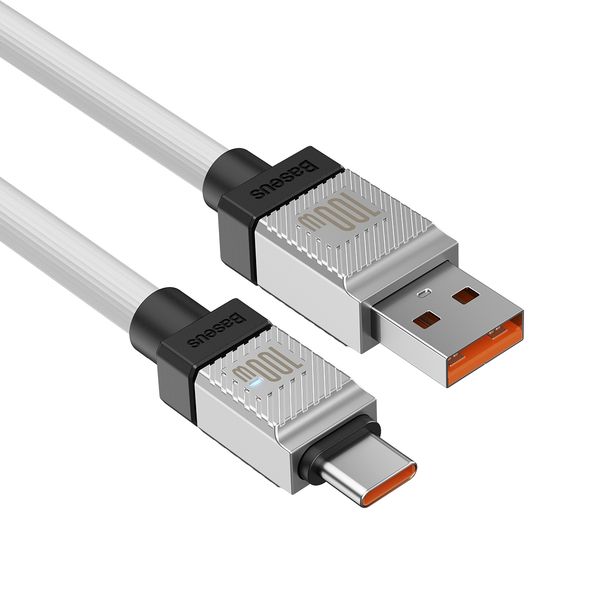 фото Кабель coolplay series fast charging cable usb-a/usb-c 100w 1m orange baseus