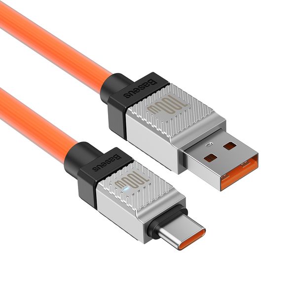 фото Кабель tungsten gold fast charging data cable type-c/lightning 1m black baseus