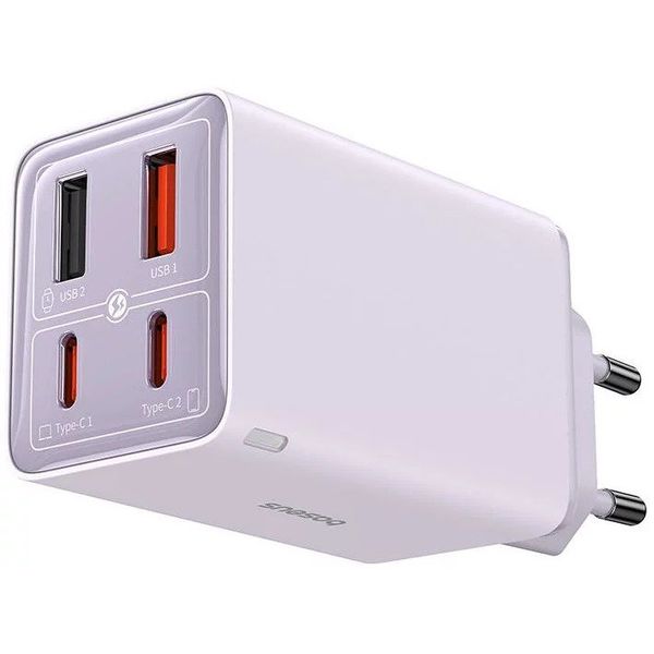 фото Кабель free2draw mini retractable charging cable usb-c/usb-c 1m cluster black baseus