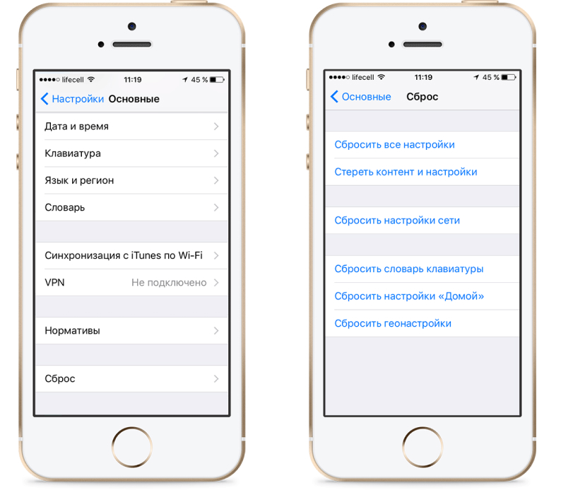 Перенос на ios